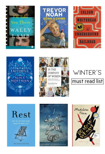 8 Winter Must Reads - Kristina Lynne