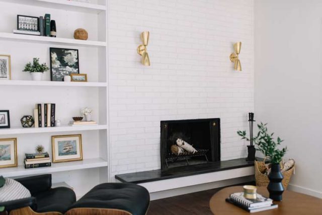 house flip, ottewell oasis, before and after, fireplace design